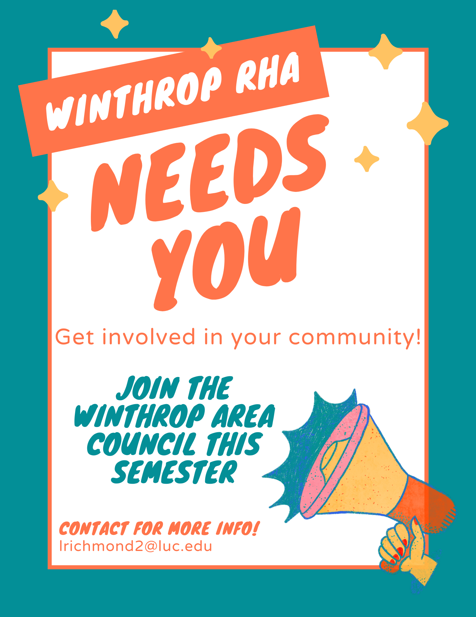 Call for Winthrop RHA members